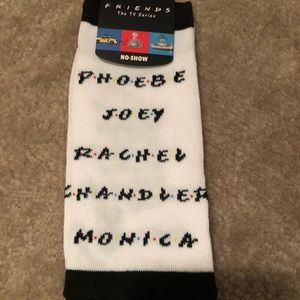 Friends TV Series No Show Women’s Socks - 2 pack NWT